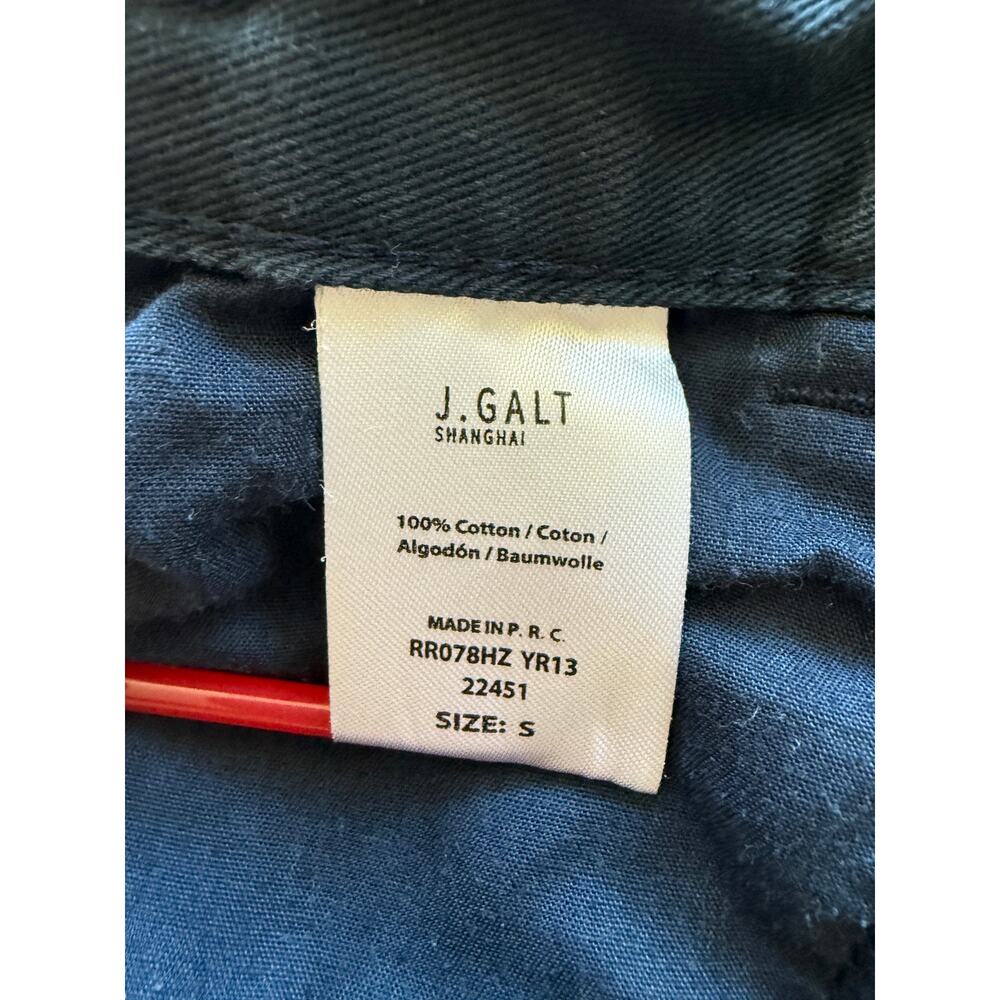 J Galt Brandy Melville Shanghai Cargo Pants Black Wide Leg Utility Y2K Sz Sm - Picture 6 of 11